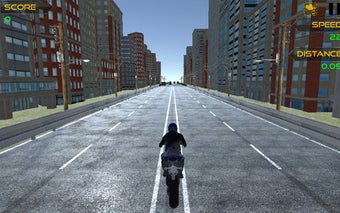 Motorbike Traffic Game