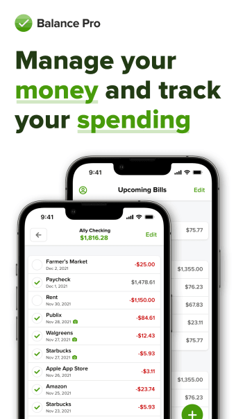 Balance Pro: Manage Your Money