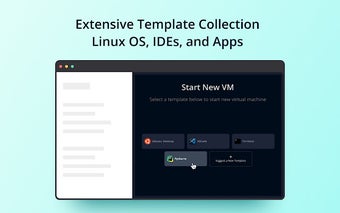 GetVM: Instant Free Linux and IDE Sidebar