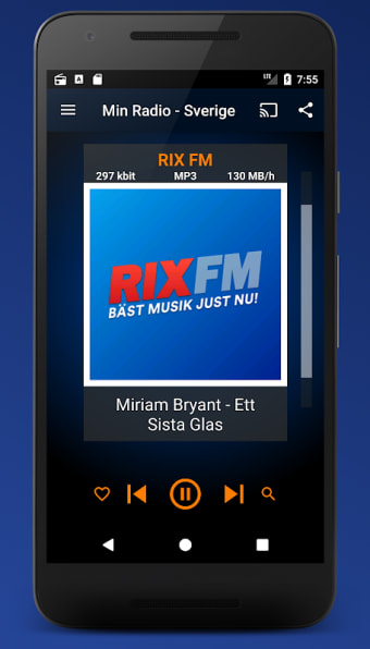Min Radio Sverige - Svensk radio med Chromecast.