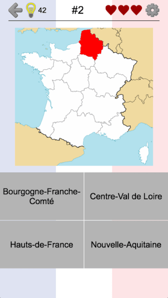 French Regions - Capitals and Maps of France Quiz