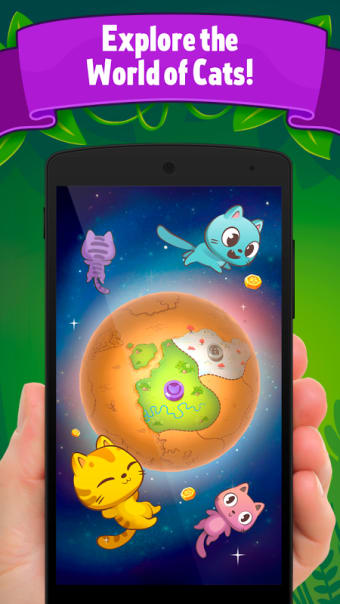 Cute Cat Merge & Collect: Lost Relic Hunt Game
