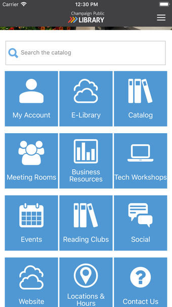 Champaign Public Library App
