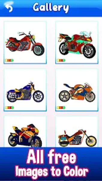 Bikes Color By Number