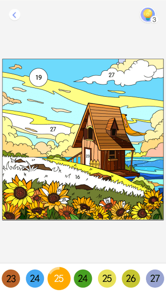 Daily Coloring by Number