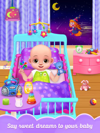 Baby care nursery babysitter games