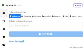 GrowLead - Email Extractor and Scraper for IG