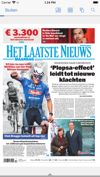 HLN krant