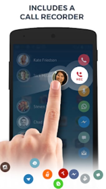 Contacts Phone Dialer  Caller ID: drupe
