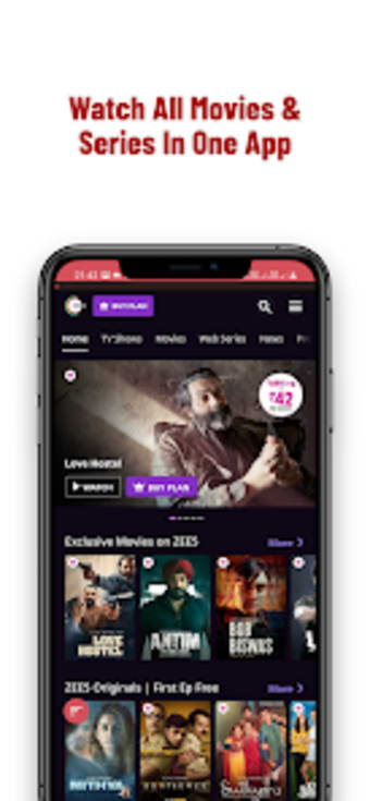 All in one entertainment app