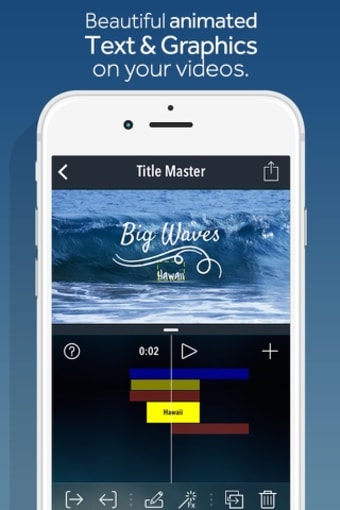 Title Master - Animated text and graphics on video