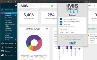 iMIS Experience Plus