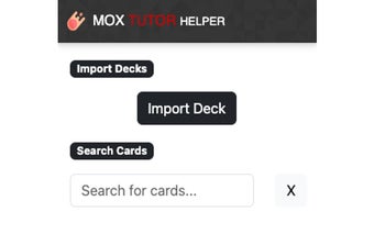 Mox Tutor