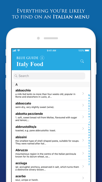 Italy Food by Blue Guides