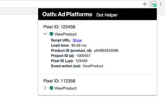 Oath: Ad Platforms Dot Helper