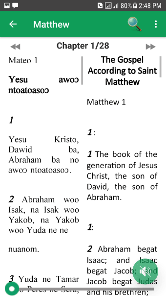Asante Twi  English Bible