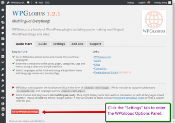 WPGlobus 8211 Multilingual WordPress