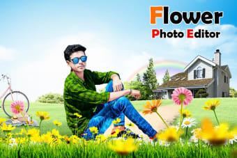 Flower photo frames