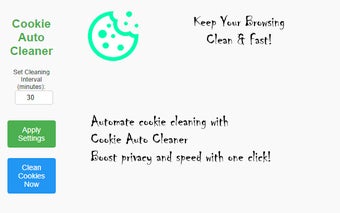 Cookie Auto Cleaner