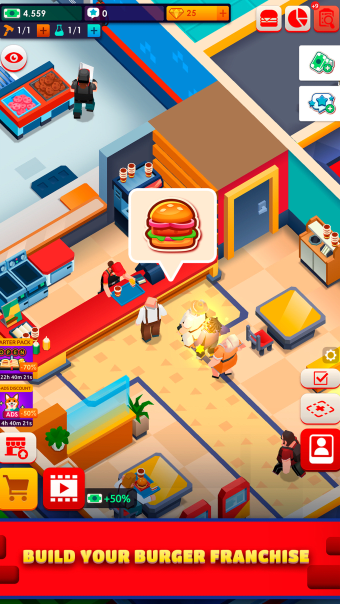 Idle Burger Empire TycoonGame