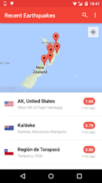 My Earthquake Alerts - US  Worldwide Earthquakes