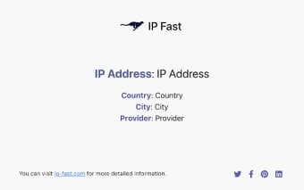 What is my IP Address? - IP Fast