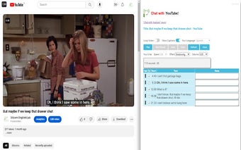 Chat with Youtube
