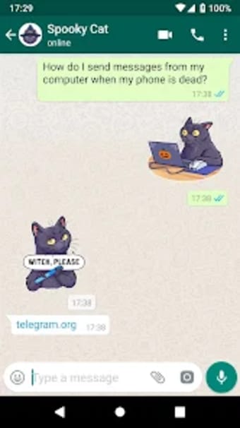 Telegram Stickers to WhatsApp