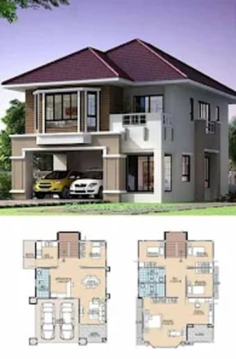 3D Small House Design Plans