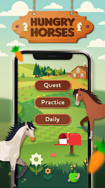 Hungry Horses - Chess Puzzles