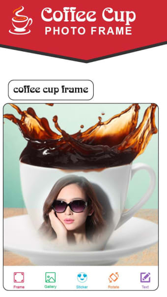 Coffee Cup Photo Frames New