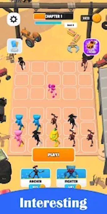 Merge Crazy Monster Fight War