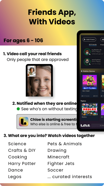 Lava  Friends  Videos
