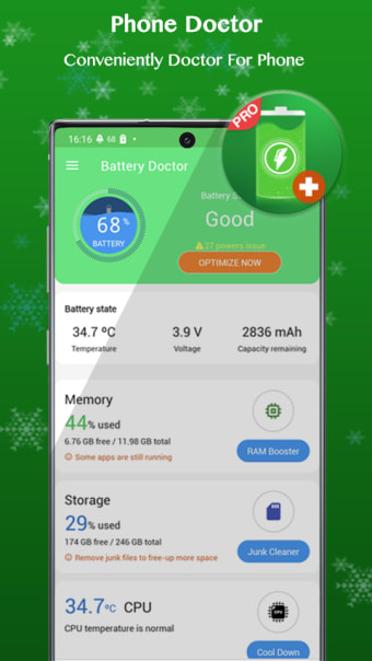 Battery Doctor - Phone Faster and Cleaner