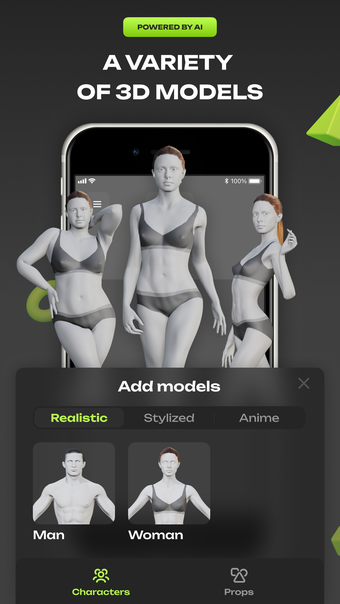 3D Pose Maker: Easy Models