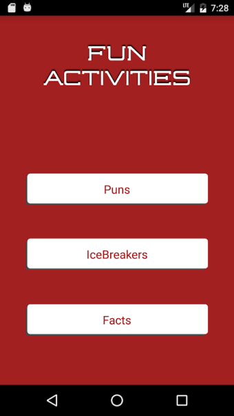 Puns, Facts and IceBreakers