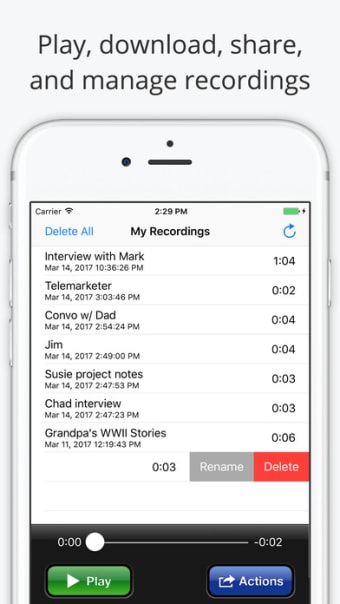 Call Recorder Lite - Record Phone Calls for iPhone