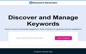Keyword Generator