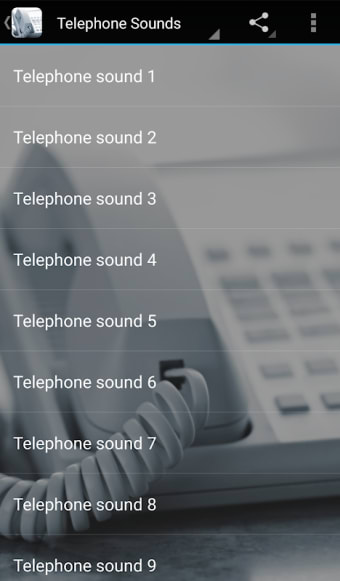 Telephone Sounds