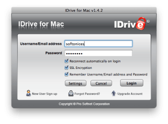 IDrive for Mac