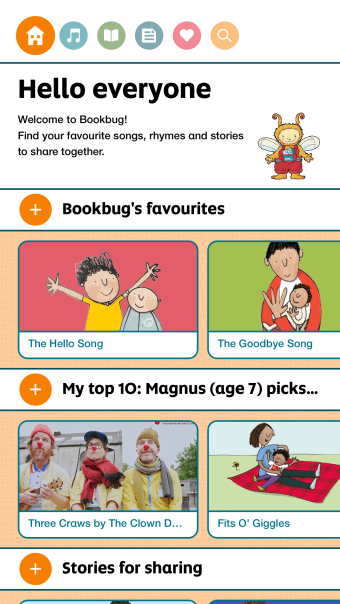 Bookbugs Songs and Rhymes