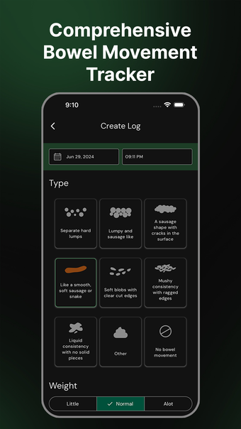 Bowel Movement Tracker PoopLog