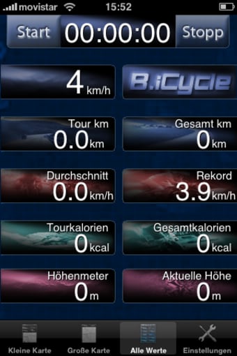 B.iCycle - GPS Fahrradcomputer