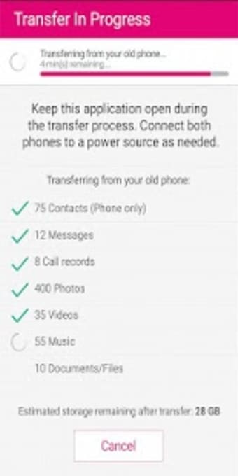 T-Mobile Content Transfer