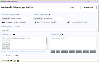 WA Free Bulk Message Sender