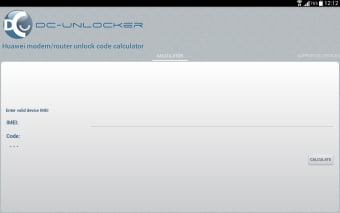 Codes Calculator for Huawei