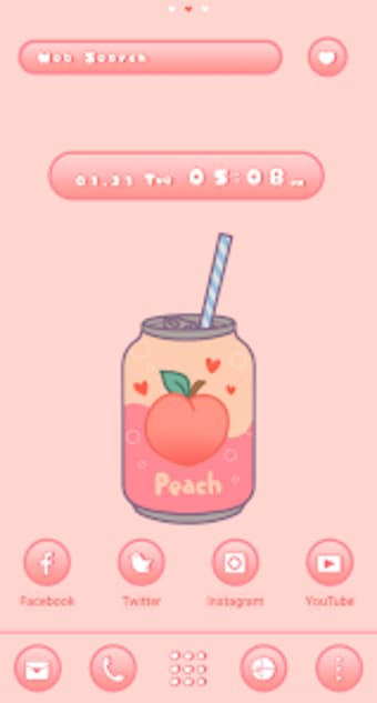 Peach Soda Theme HOME