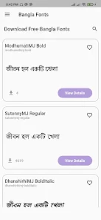 Bangla Fonts