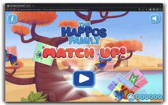 Happos Family Match Up - HTML5 Game