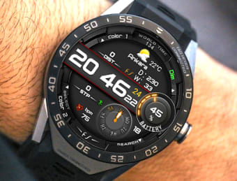 D 134 Digital Watch Face For WatchMaker Users